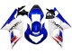 2000-2002 Suzuki GSXR1000 Motorcycle Fairings - White Blue Red Canada