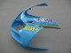 2000-2002 Suzuki GSXR1000 Motorcycle Fairings - Light Blue Yellow Black Motul Rizla Canada