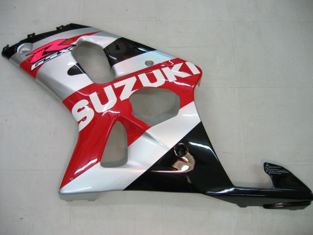 2000-2002 Suzuki GSXR1000 Motorcycle Fairings - Red Silver White Black Canada