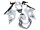 2000-2002 Suzuki GSXR1000 Motorcycle Fairings - White Black Motul Corona Canada