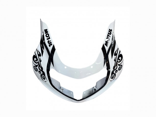 2000-2002 Suzuki GSXR1000 Motorcycle Fairings - White Black Motul Corona Canada