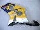 2000-2002 Suzuki GSXR1000 Motorcycle Fairings - Yellow Dark Blue White Motul Corona Canada