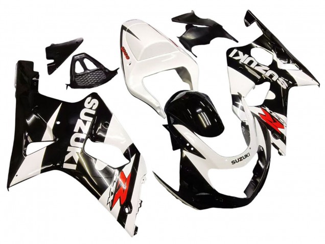 2000-2002 Suzuki GSXR1000 Motorcycle Fairings - White Glossy Black Red Canada