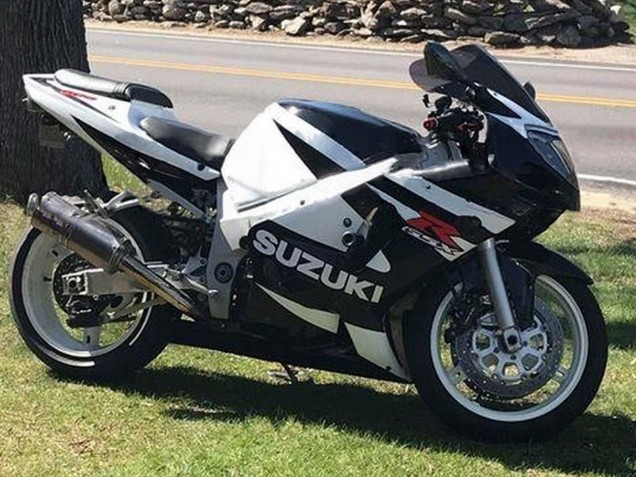 2000-2002 Suzuki GSXR1000 Motorcycle Fairings - White Glossy Black Red Canada