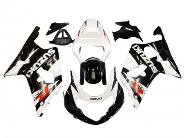 2000-2002 Suzuki GSXR1000 Motorcycle Fairings - White Glossy Black Red Canada
