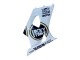 2003-2004 Suzuki GSXR 1000 Motorcycle Fairings - White Black Gold Motul Lucky Strike Canada