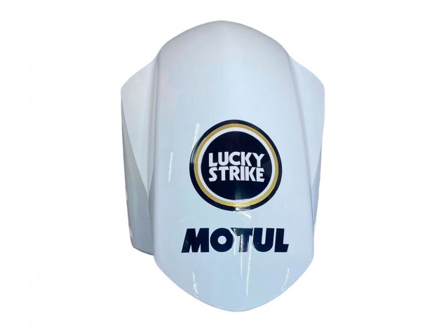 2003-2004 Suzuki GSXR 1000 Motorcycle Fairings - White Black Gold Motul Lucky Strike Canada