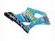 2003-2004 Suzuki GSXR 1000 Motorcycle Fairings - Light Blue Yellow Black Rizla Motul Canada