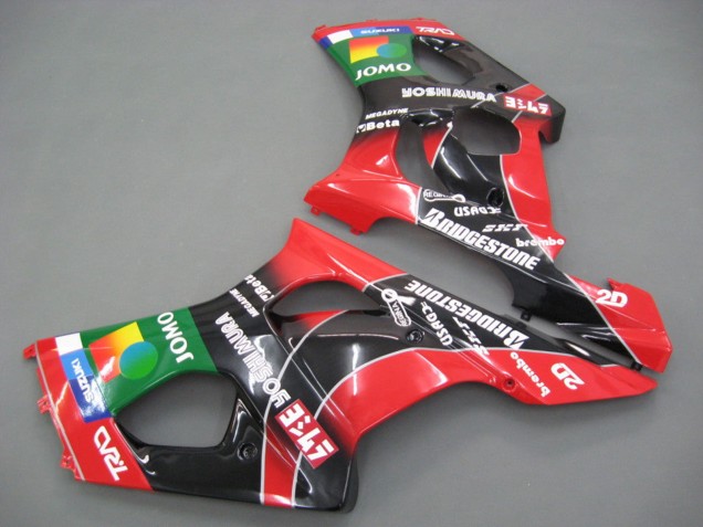 2003-2004 Suzuki GSXR 1000 Motorcycle Fairings - Red Yellow Blue Green Black JOMO Canada