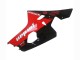 2004-2005 Suzuki GSXR 600 / GSXR 750 Motorcycle Fairings - Glossy Black Red Jordan Michelin Canada