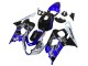 2004-2005 Suzuki GSXR 600 / GSXR 750 Motorcycle Fairing - White Blue Black Corona Motul Canada