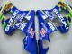 2004-2005 Suzuki GSXR 600 / GSXR 750 Motorcycle Fairings - Blue White Yellow Green Telefonica Motul MoviStar Canada