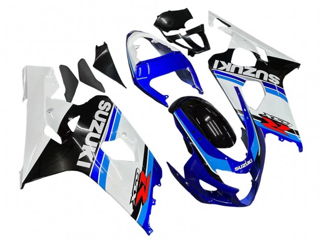 2004-2005 Suzuki GSXR 600 / GSXR 750 Motorcycle Fairing - White Blue Black Red Canada