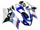 2004-2005 Suzuki GSXR 600 / GSXR 750 Motorcycle Fairing - White Blue Black Red Canada