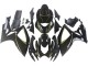 2006-2007 Suzuki GSXR 600 / GSXR 750 Motorcycle Fairings - Glossy Black Gold Stripe Canada