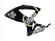 2006-2007 Suzuki GSXR 600 / GSXR 750 Motorcycle Fairings - Glossy Black White Motul Lucky Strike Canada
