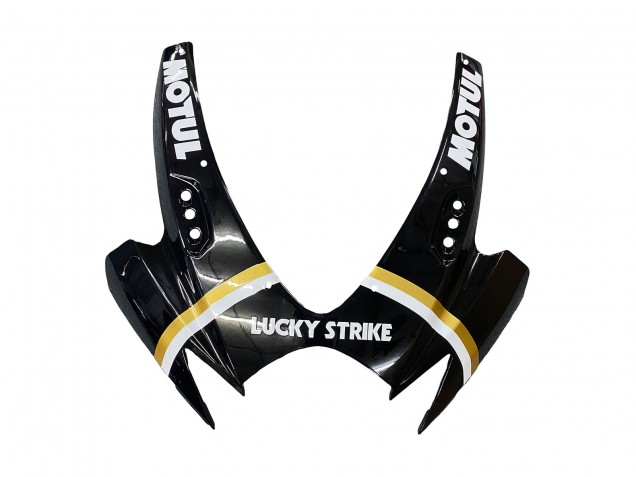 2006-2007 Suzuki GSXR 600 / GSXR 750 Motorcycle Fairings - Glossy Black White Motul Lucky Strike Canada