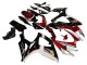 2006-2007 Suzuki GSXR 600 / GSXR 750 Motorcycle Fairings - Red White Black Yellow Canada