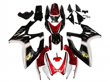 2006-2007 Suzuki GSXR 600 / GSXR 750 Motorcycle Fairings - Red White Black Yellow Canada