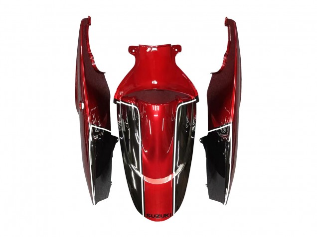 2006-2007 Suzuki GSXR 600 / GSXR 750 Motorcycle Fairings - Red Black Canada