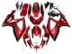 2006-2007 Suzuki GSXR 600 / GSXR 750 Motorcycle Fairings - Red Black Canada
