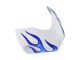 2006-2007 Suzuki GSXR 600 / GSXR 750 Motorcycle Fairings - White Blue Flame Canada