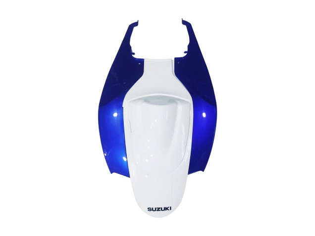 2006-2007 Suzuki GSXR 600 / GSXR 750 Motorcycle Fairings - White Blue Flame Canada
