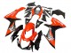 2011-2024 Suzuki GSXR 600 / GSXR 750 Motorcycle Fairings Kits - Red Glossy Black Canada