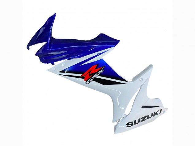 2011-2024 Suzuki GSXR 600 / GSXR 750 Motorcycle Fairing - White Blue Red Canada