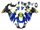 2011-2024 Suzuki GSXR 600 / GSXR 750 Motorcycle Fairings - Blue Yellow Canada