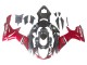 2011-2024 Suzuki GSXR 600 / GSXR 750 Bike Fairings - Red Glossy Black Canada