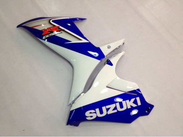 2011-2024 Suzuki GSXR 600 / GSXR 750 Motorcycle Fairings - Blue White Canada