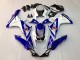 2011-2024 Suzuki GSXR 600 / GSXR 750 Motorcycle Fairings - Blue White Canada
