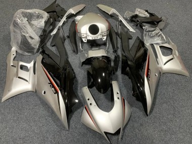 2022-2024 Yamaha YZF R3/R25 Motorcycle Fairings - Light Gold Glossy Black Canada