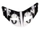 1998-1999 Yamaha YZF 1000 R1 Motorcycle Fairings - White Glossy Black Canada