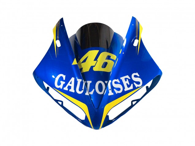 2004-2006 Yamaha YZF 1000 R1 Motorcycle Fairings - Blue White Yellow Motul Gauloises 46 Canada