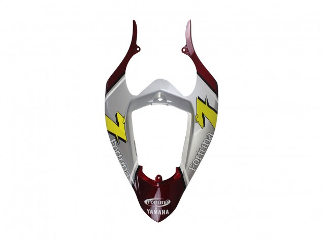 2004-2006 Yamaha YZF 1000 R1 Motorcycle Fairings - Silver Red Fortuna Motul Canada