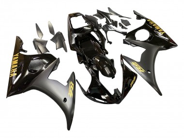 2005 Yamaha YZF 600 R6 Motorcycle Fairing - Black Gold Canada