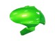 2013-2018 Kawasaki Z800 Motorcycle Fairings - Green Glossy Black Canada