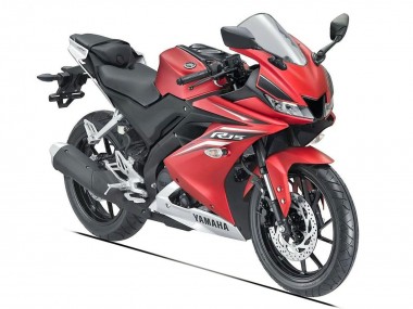 2018-2024 Yamaha YZF R15 Motorcycle Fairings - Matte Red Black Canada