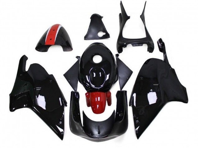 1999-2004 Aprilia RS250 Motorcycle Fairings - Glossy Black Red Canada