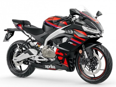 2024-2025 Aprilia RS457 Motorcycle Fairings - Matte Black Red Canada