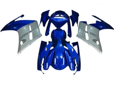 2013-2015 Yamaha FJR1300 Motorcycle Fairing - Blue Silver Canada