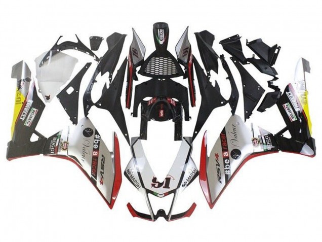 2009-2015 Aprilia RSV4 1000 Motorcycle Fairings - Silver Red Green Yellow Beacon Canada