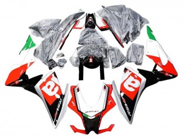 2016-2020 Aprilia RSV4 1000 Motorcycle Fairings - Red Black Silver Green Canada