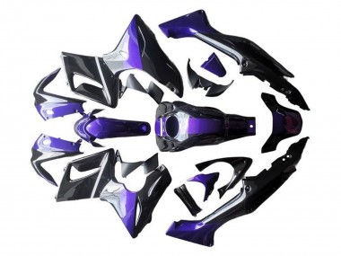 2002-2006 Honda CBR125R Motorcycle Fairings - Silver Purple Glossy Black Canada