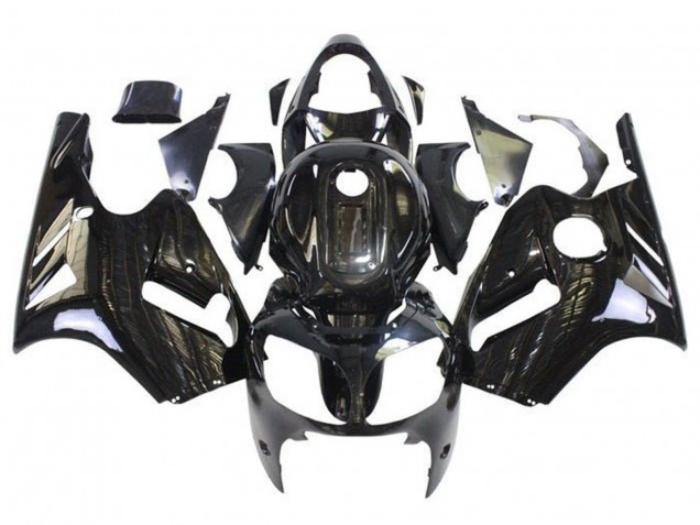 2002-2006 Kawasaki ZX12R Motorcycle Fairings - Glossy Black Canada