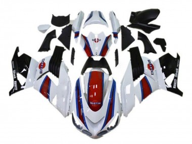 2006-2011 Kawasaki ZX14R ZZR1400 Motorcycle Fairings - White Red Blue Black Martini Canada