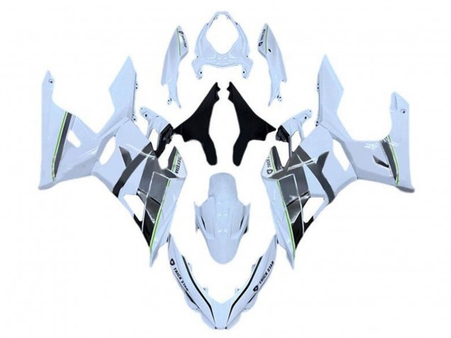2018-2024 Kawasaki Ninja 400 Motorcycle Fairings - White Grey Black Green Canada