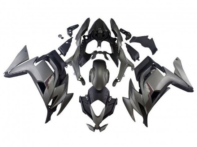 2020-2026 Kawasaki Ninja 650 EX650 Motorcycle Fairings - Matte Grey Matte Black Canada